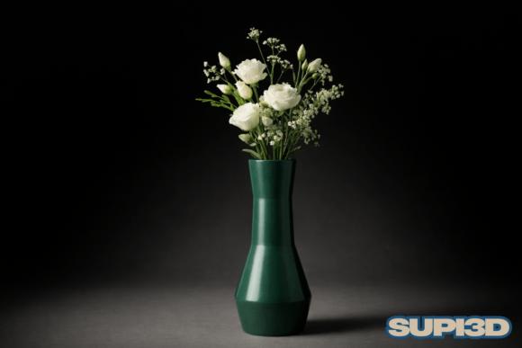 3D Luxury Vase 003: Elegance Meets Modern Design