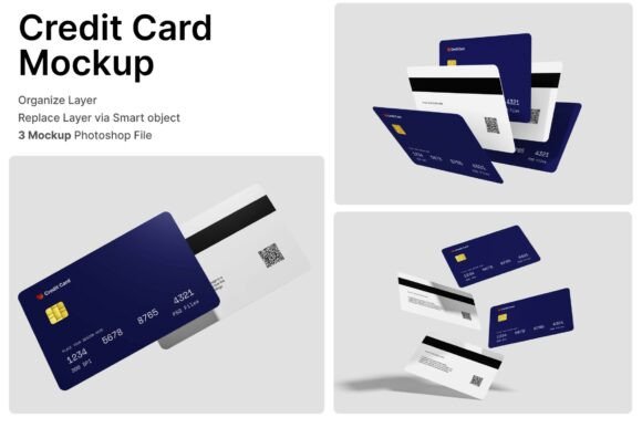 Credit Card 3D Mockup: A Must-Have for Financial Branding