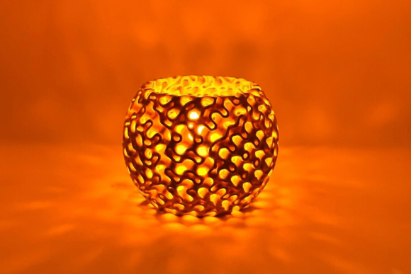 Gyroid Lamp Planter: A Fusion of Design and Functionality