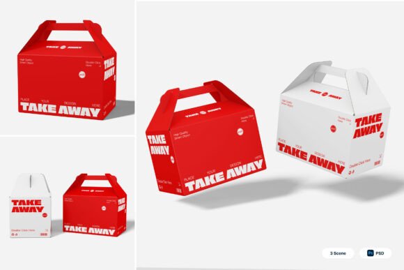 How Takeaway Box Packaging 3D Mockup Is Revolutionizing Brand Presentation for Food Businesses