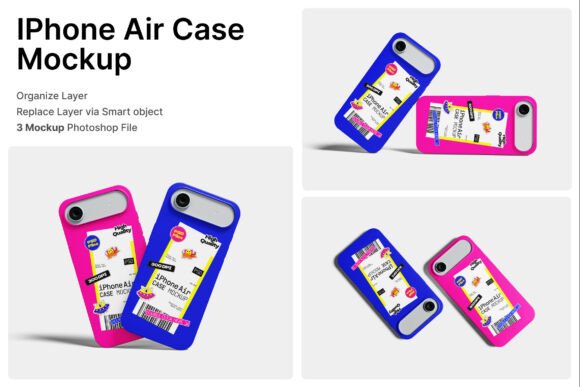 iPhone 17 Air Case 3D Mockup: A Powerful Tool for Mobile Accessory Branding and Design Presentation