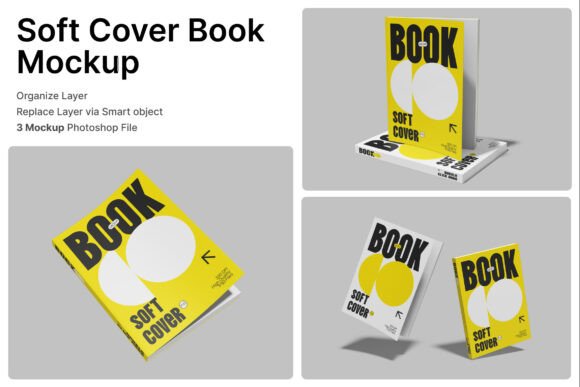 Soft Cover Book 3D Mockup: A Game-Changer for Creative Professionals and Publishers