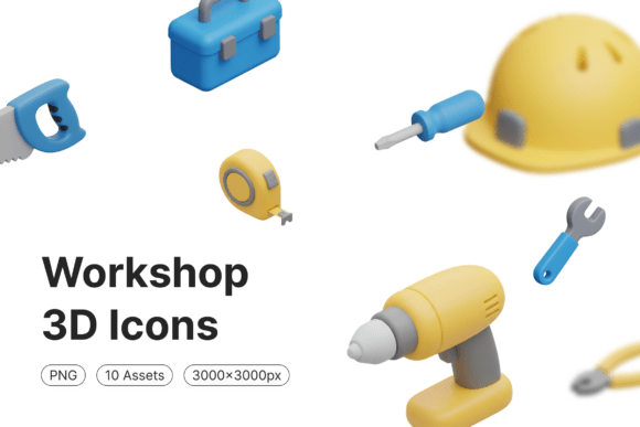Unlocking the Power of 3D Workshop Icons for Modern Design Projects